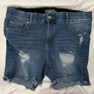 Torrid denim cut-off style shorts size 14